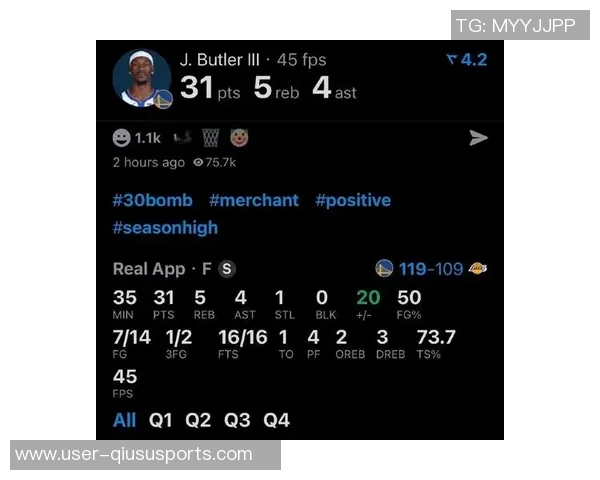 巴特勒火力全开16投10中罚球15中13独揽33分7篮板4助攻3抢断却难救球队 巴特勒火力全开16投10中罚球15中13独揽33分7篮板4助攻3抢断却难救球队